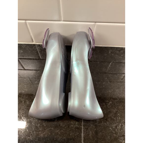 Mini Melissa Ultragirl Little Mermaid Melissa Shoes Singapore Purple‎ Gray SZ 12 - Picture 7 of 10